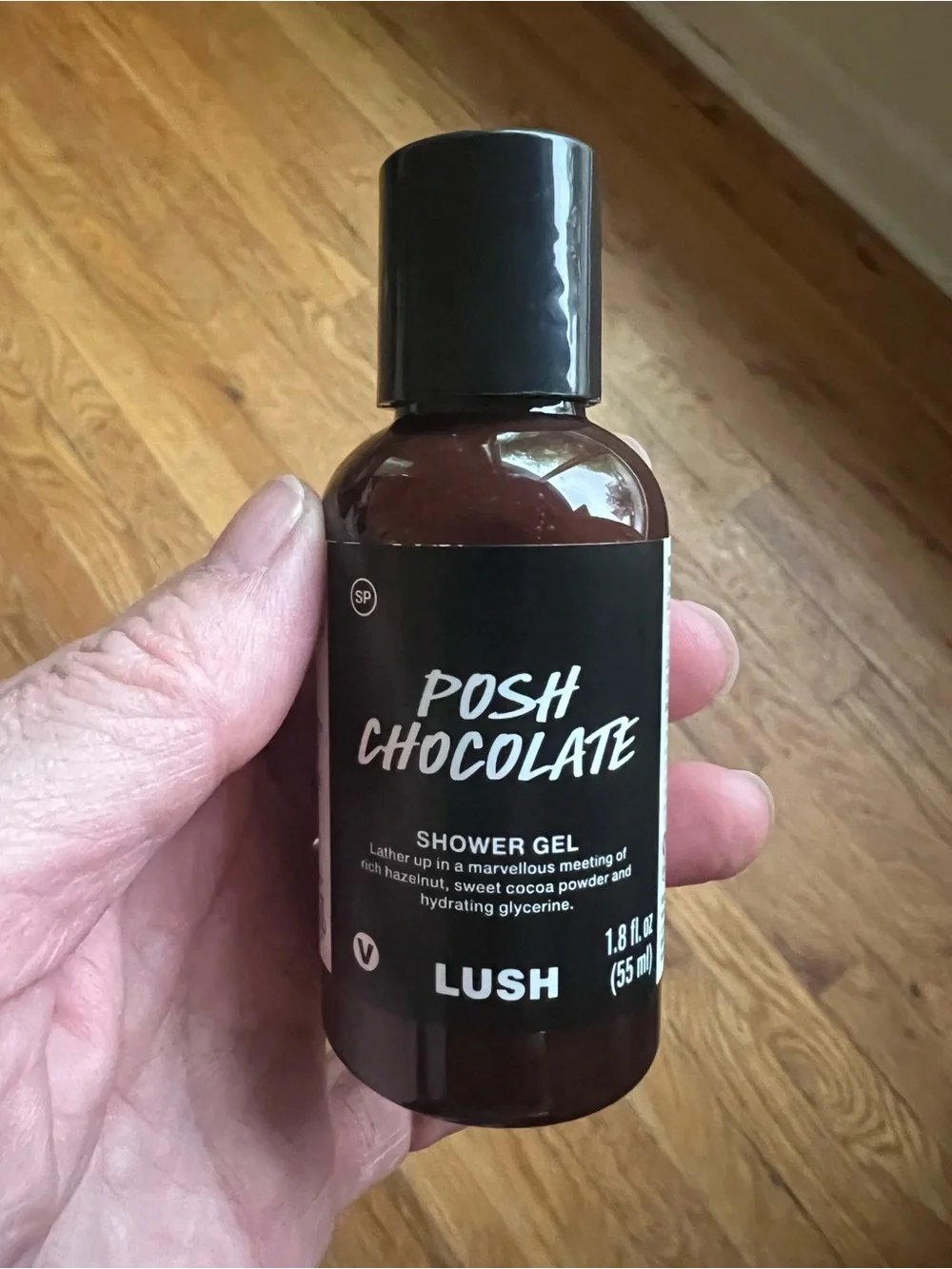 Lush Posh Chocolate Shower Gel Discontinued Brand New Sealed 1.8 Oz